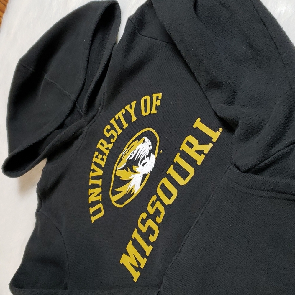 Boys Small Black University of Missouri, Mizzou Tigers Hoodie